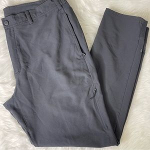 Mack Weldon Pants Mens Large Gray Chino Radius Flex Joggers Stretch Size XL